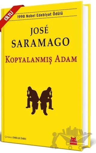 Kopyalanmış Adam – Jose Saramago – Kırmızı Kedi Yayınevi kitap kapağı