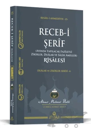 Receb-i Şerif Risalesi – Ahmet Mahmut Ünlü – Ahıska Yayınevi kitap kapağı