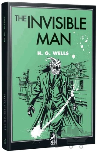 The Invisible Man – H. G. Wells – Ren Kitap kitap kapağı