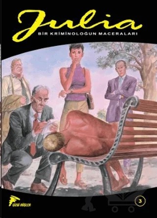 Julia 3 – Giancarlo Berardi – Çizgi Düşler Yayınevi kitap kapağı