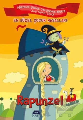Rapunzel – Kolektif – Martı Çocuk Yayınları kitap kapağı