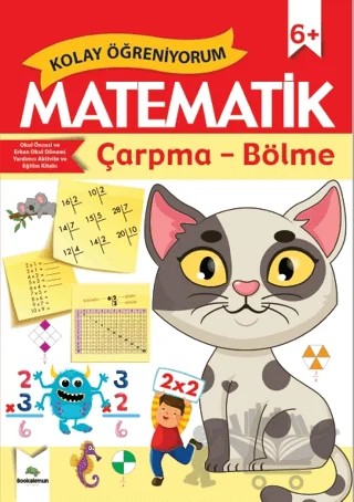 Kolay Öğreniyorum Çarpma - Bölme – Can Demir – Bookalemun Yayınevi kitap kapağı
