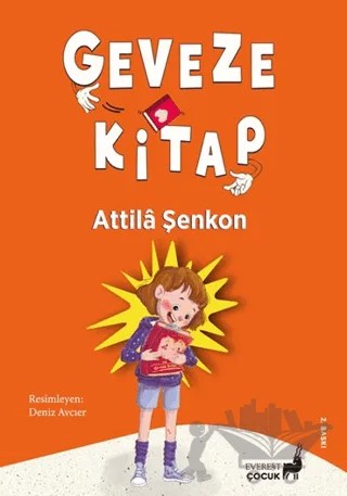 Geveze Kitap – Attila Şenkon – Everest Çocuk kitap kapağı