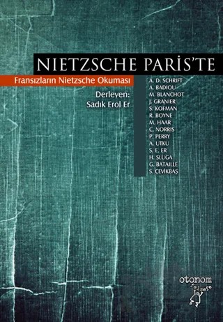 Nietzsche Paris'te – Derleme – Otonom Yayıncılık kitap kapağı