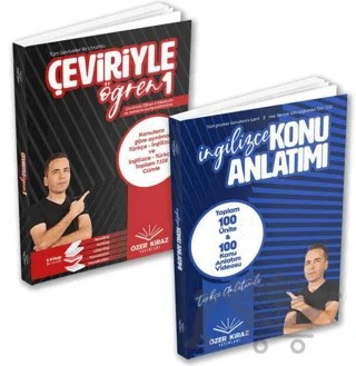 2 Kitaplı ve Video Destekli Genel İngilizce Seti – Özer Kiraz – Özer Kiraz Yayınları kitap kapağı