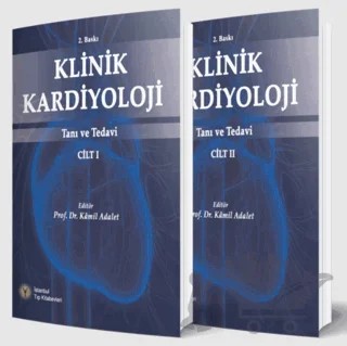 Klinik Kardiyoloji (2 Cilt Takım) – Kamil Adalet – İstanbul Tıp Kitabevi kitap kapağı