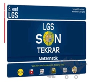 8. Sınıf LGS Son Tekrar Matematik – Kolektif – Tonguç Akademi kitap kapağı