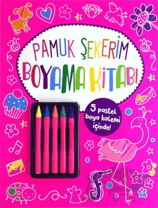 Pamuk Şekerim Boyama Kitabı – Kolektif – Doğan Egmont Yayıncılık kitap kapağı