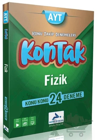 AYT Fizik Kontak Deneme – Kolektif – Paraf Yayınları kitap kapağı