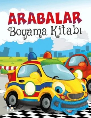 Arabalar Boyama Kitabı – Ferhat Çınar – Piar Kids kitap kapağı