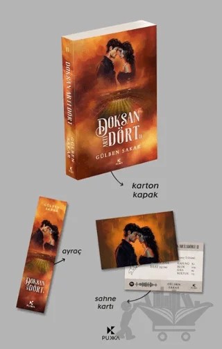 Doksan Artı Dört - 2 – Gülben Sakar – Pukka Yayınları kitap kapağı