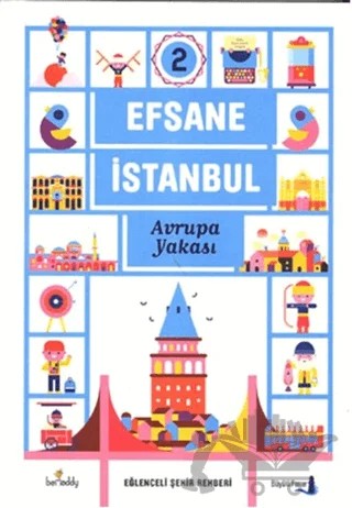 Efsane İstanbul - Avrupa Yakası – Işın Bilgin – Büyülü Fener Yayınları kitap kapağı