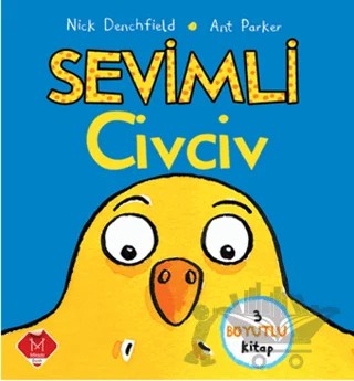 3 Boyutlu Sevimli Civciv – Ant Parker, Nick Denchfield – Mikado Yayınları kitap kapağı