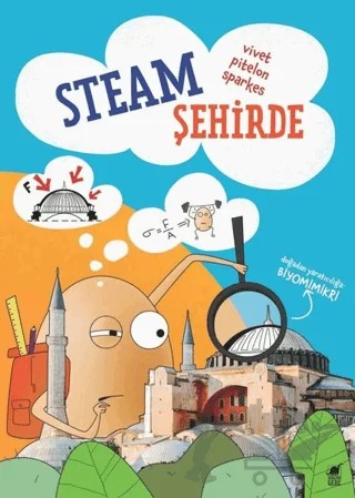 Steam Şehirde – Vivet Pitelon Sparkes – Dinozor Çocuk kitap kapağı