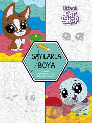 Sayılarla Boya - Littlest Pet Shop – Kolektif – Doğan Egmont Yayıncılık kitap kapağı
