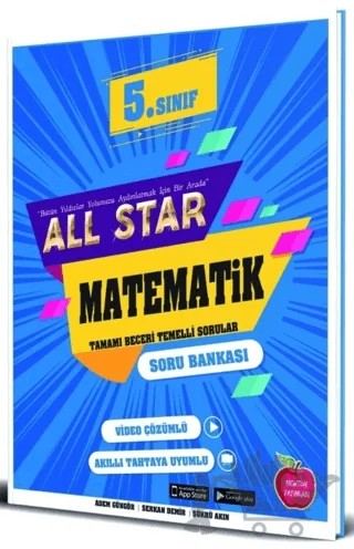5. Sınıf All Star Matematik Soru Bankası – Kolektif – Newton Yayınları kitap kapağı