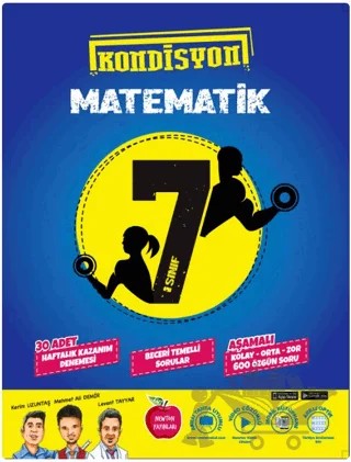 7. Sınıf Matematik Kondisyon Deneme – Kolektif – Newton Yayınları kitap kapağı