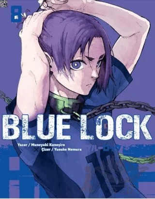 Blue Lock 08 – Muneyuki Kaneşiro, Yusuke Nomura – Komikşeyler Yayıncılık kitap kapağı