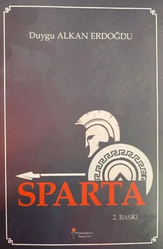 Sparta – Duygu Alkan Erdoğdu – Prometheus Yayınları kitap kapağı