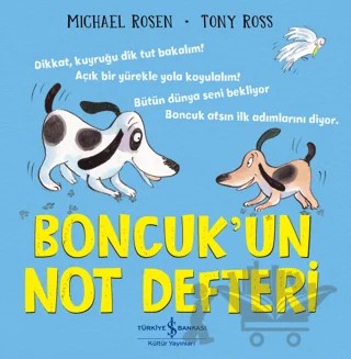 Boncuk’un Not Defteri – Michael Rosen – İş Bankası Kültür Yayınları kitap kapağı