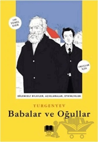 Babalar ve Oğullar – Ivan Sergeyevich Turgenev, Ivan Sergeyeviç Turgenyev – Antik Kitap kitap kapağı