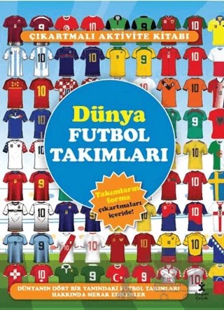 Çıkartmalarla Dünya Futbol Takımları – Kollektif – Doğan Çocuk kitap kapağı