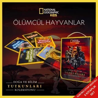 National Geographic Kids - Ölümcül Hayvanlar Koleksiyonu – Kolektif – Beta Kids kitap kapağı