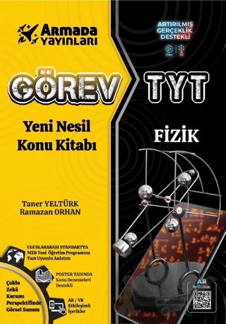 Görev TYT Fizik Yeni Nesil Konu Kitabı – Taner Yeltürk, Ramazan Orhan – Armada Yayınları kitap kapağı