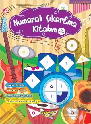 Numaralı Çıkartma Kitabım 4. Kitap – Kolektif – Selimer Yayınları kitap kapağı