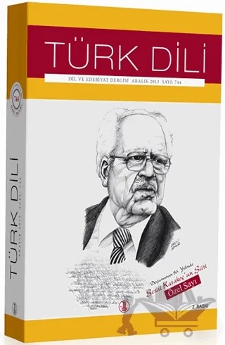 Türk Dili Dil ve Edebiyat Dergisi Sayı: 744 Aralık 2013 – Türk Dil Kurumu Yayınları kitap kapağı