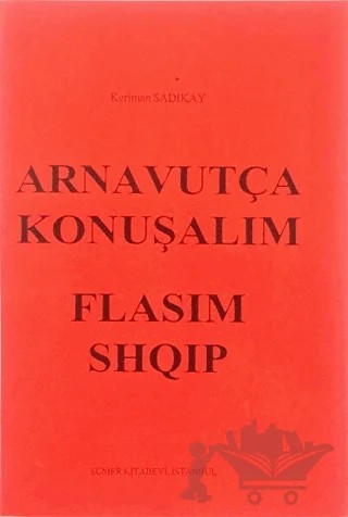 Arnavutça Konuşalım – Keriman Sadıkay – Sümer Kitabevi kitap kapağı