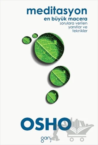 Meditasyon: En Büyük Macera – Osho (Bhagwan Shree Rajneesh) – Ganj Kitap kitap kapağı