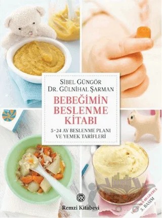 Bebeğimin Beslenme Kitabı – Sibel Güngör Kızıltan – Remzi Kitabevi kitap kapağı