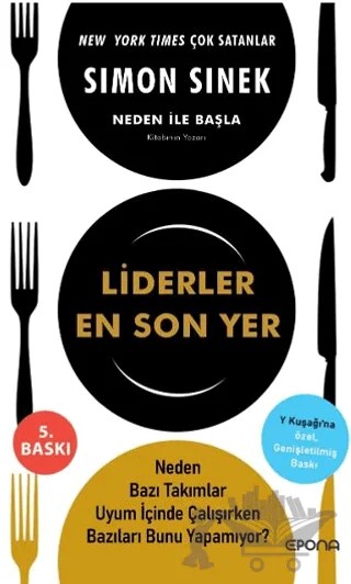 Liderler En Son Yer – Simon Sinek – Epona Kitap kitap kapağı