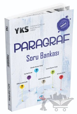 YKS Paragraf Soru Bankası – Egemen Kılıç, Feyza Kurt – Bilimyolu Yayıncılık kitap kapağı