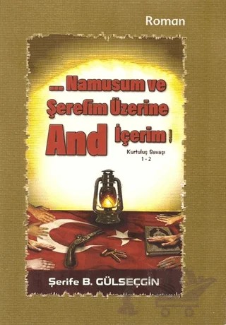 Namusum ve Şerefim Üzerine And İçerim 1-2 – Şerife Balkaş Gülseçgin – Urzeni Yayıncılık kitap kapağı