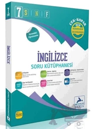 7. Sınıf İngilizce Soru Kütüphanesi – Kolektif – Paraf Yayınları kitap kapağı