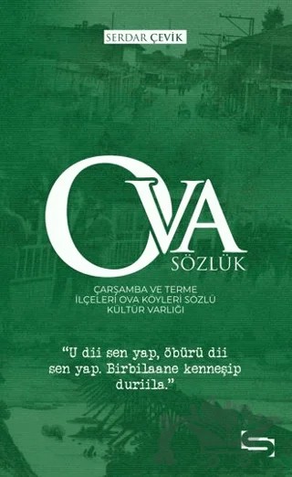 Ova Sözlük – Serdar Çevik – Simenit Yayıncılık kitap kapağı
