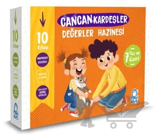 Cancan Kardeşler Değerler Hazinesi – 2. Sınıf Hikaye Seti (10 Kitap) – Doğukan İşler – Mavi Kirpi Yayınları kitap kapağı