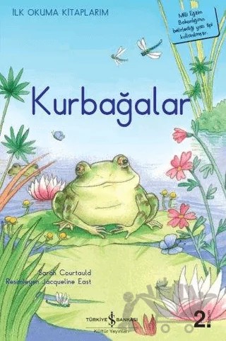 Kurbağalar – Sarah Courtauld – İş Bankası Kültür Yayınları kitap kapağı