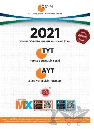 2021 TYT AYT Tıpkı Basım Deneme Sınavı Paketi – Kolektif – A Yayınları kitap kapağı