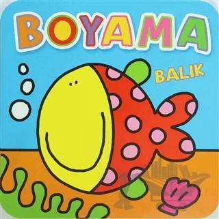 Balık - Boyama – Kolektif – Net Çocuk Yayınları kitap kapağı