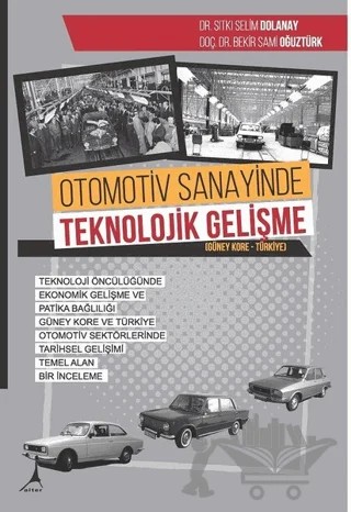 Otomotiv Sanayinde Teknolojik Gelişme – Kolektif – Alter Yayıncılık kitap kapağı