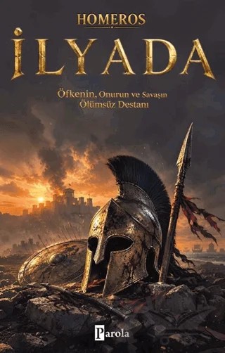İlyada – Homeros – Parola Yayınları kitap kapağı