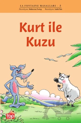La Fontaine Masalları - Kurt ile Kuzu – Kolektif – Top Yayıncılık kitap kapağı
