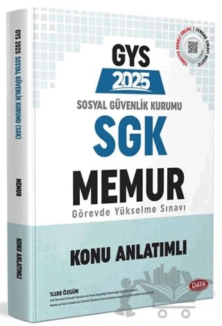 Sosyal Güvenlik Kurumu (SGK) Memur GYS Konu Anlatımlı – Kolektif – Data Yayınları kitap kapağı