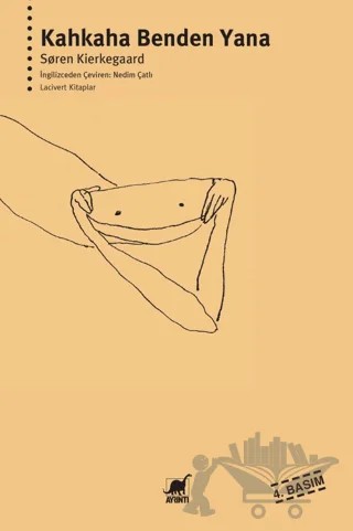 Kahkaha Benden Yana – Soren Kierkegaard – Ayrıntı Yayınları kitap kapağı