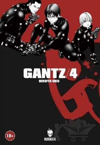 Gantz / Cilt 4 – Hiroya Oku – Kurukafa Yayınevi kitap kapağı
