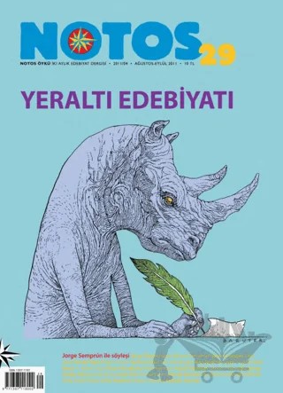 Notos Öykü İki Aylık Edebiyat Dergisi Sayı: 29 – Notos Öykü Dergisi kitap kapağı