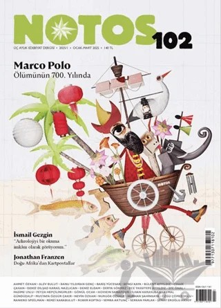 Notos Öykü Üç Aylık Edebiyat Dergisi Sayı: 102 Ocak - Mart 2025 – Notos Öykü Dergisi kitap kapağı